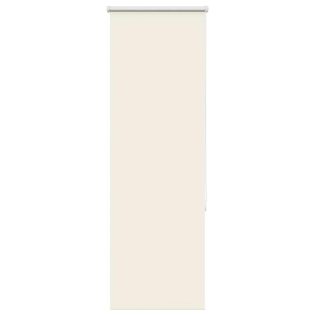 vidaXL Roller Blind Blackout Off White 45x150 cm Fabric Width 40.7 cm