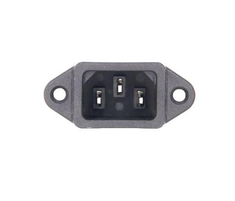 EMI-20 250VAC 10A Power Socket/Plug Male Blades-image-3