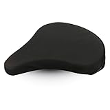 Ersatzsattel für Heimtrainer mit 3 Schrauben, ergonomisch, bequem, breit, mit Schaumstoff gepolstert, Fahrradsitz für Indoor Bike