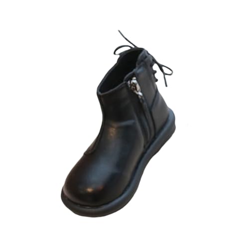 Toddler Girls Boys Water Proof Ankle Boots High Top First Walking Soft Sole Anti-Slip Flat Girls Mad Scientist Boots