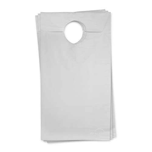 SNL Quality Disposable Adult Poly-Lined Bibs - 16' X 28' - Overhead (Pack of 300)