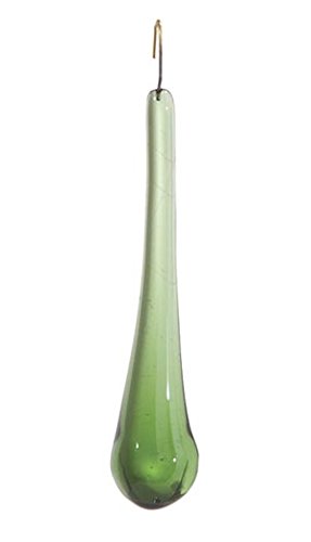 B&P Lamp Green Crystal Teardrop Pendalogue - Bild 3 von 5
