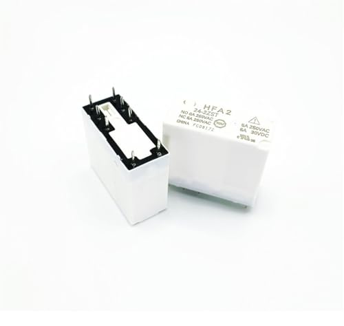 Relais électromécanique HFA2-24-2ZST 24V 8A pour carte électronique
