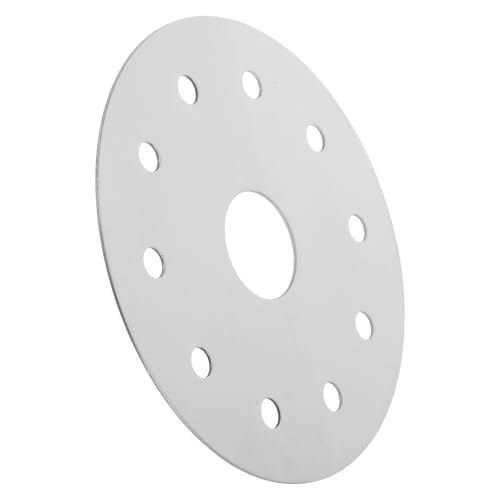IDEANATEGRATE Placa de Conducción de Calor de Acero Inoxidable de 13 CM para Utensilios de Cocina, Compatible Cocinas Vitrocerámicas y Gas, Adecuado para Ollas y Cazuelas de Barro