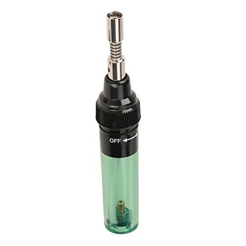 Joyzan Soldador de Gas Butano, Soplete Gas Hierro Forma Pluma Antorcha Micro Cautín Pistola Soldadura Succionador Estaño Herramienta Inalámbrico 1300 ℃ Calentamiento Succión Fuerte Mango Portátil 8ML