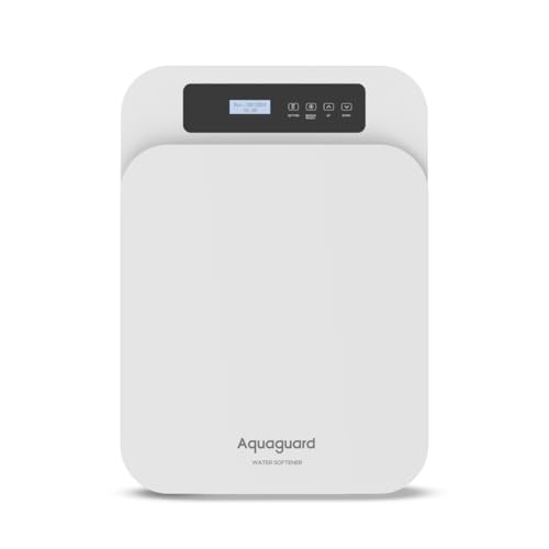 Image of Aquaguard AWS C-500 Automatic Bathroom Water Softener | Protects Skin, Hair & Geysers from Hard Water| Advanced Ionic Transfer Tech|Ideal for Bathrooms & Apartments Use|Automatic Recharge|Wall Mounted