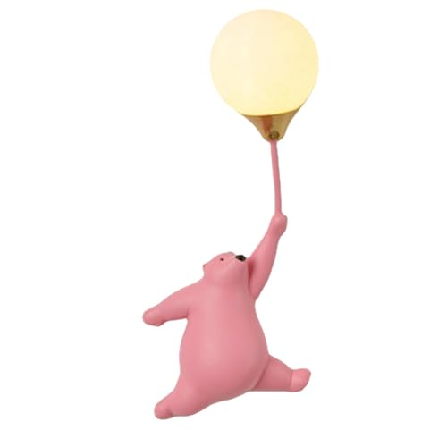 Applique murale dessin animé ours ballon G9 pour chambre d'enfant