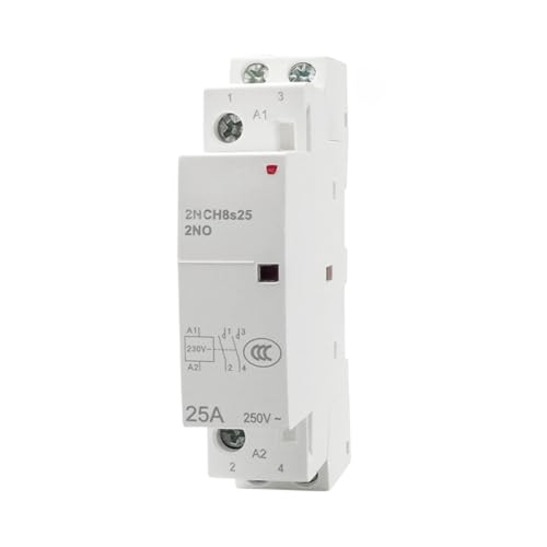 Contacteur CH8s25 25A modulaire 2NO pour circuit d'alimentation électrique