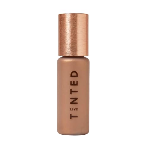Live Tinted Hueglow Liquid Highlighter Drops - Lightweight Serum-Infused Highlighter, Non-Greasy Formula for Natural Radiance and Advanced Hydration Dusk, 0.46fl oz/ 13.5mL