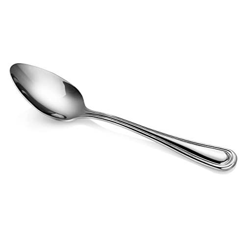 New Star Foodservice 58147 Slimline Pattern, 18/0 Stainless Steel, Teaspoon, 6-Inch, Set Of 12 #TOP1