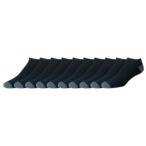 Image of Amazon Essentials Men's Performance Cotton Cushioned Athletic Running No-Show Sports Socks, Moisture Wicking