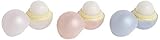 EOS Super Soft Shea Lip Balm Holiday Gift Set - cotton Candy, Caramel & Champagne Pop | Deeply hydrates and Seals in Moisture, Sustainably-Sourced Ingredients