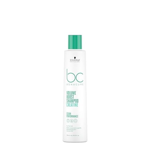 Schwarzkopf BC Bonacure Volume Boost Shampoo Creatine 250ml - volumising shampoo for fine hair
