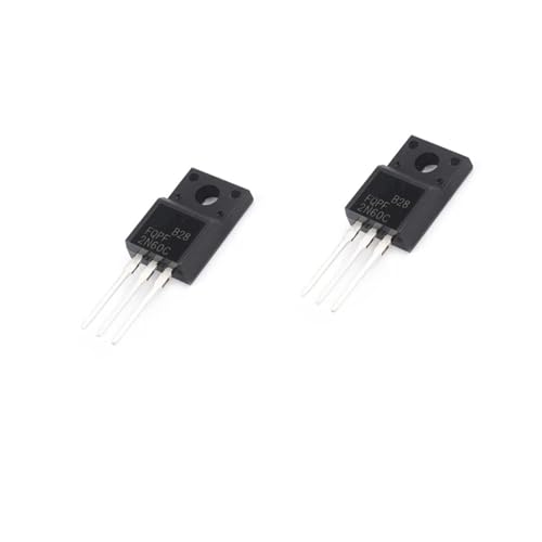 Transistor FQPF2N60C TO-220F para reparación electrónica estable