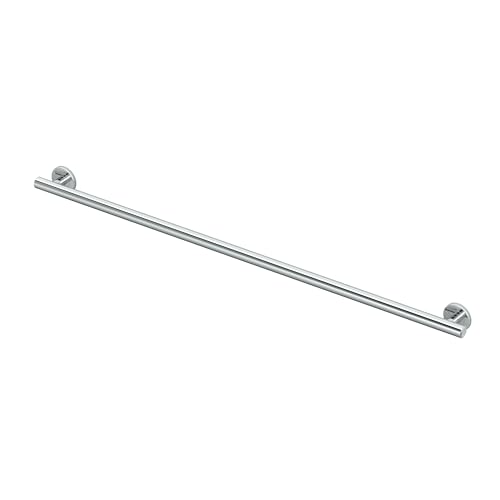Image of Gatco 896 Latitude II Grab Bar, 48 Inch, Chrome /ADA Compliant Wall Mount Stainless Steel 48 inch Safety Grab Bar for Bathroom