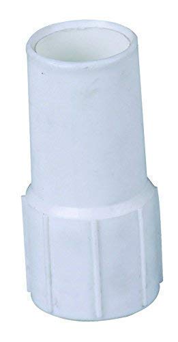 Well2wellness Connettore Universale Per Tubo Piscina 32-38 Mm Con 2 Fascette - Raccordo Lungo Blu