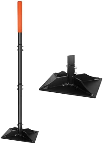 YEELOR Compactador De Solo Aço Para Jardim Com Cabo 45", Ferramen...