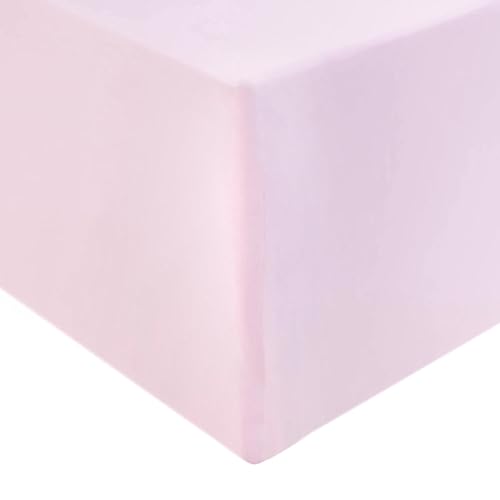 Image of Copper Pearl Premium Knit Crib Sheets: Breathable and Soft, Fitted Sheets for Standard Mattresses, Perfect for Baby Registry or Shower Gift, Blossom