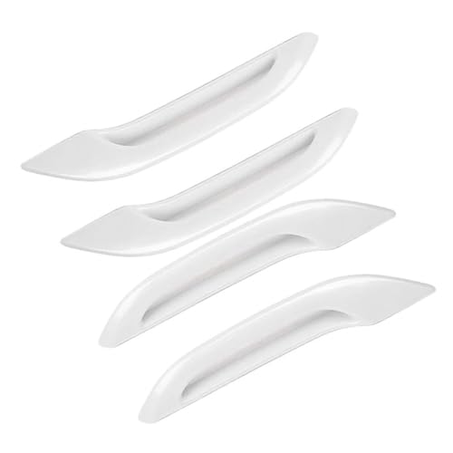Couvercle de poignée de porte pour Tesla Model 3 et Y, protection ABS blanc, lot de 4 pièces