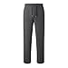 Boys Baggy Sweatpants Straight Wide Leg Open Bottom Sweat Pants Elastic Waist Workout Athletic Joggers Trousers With Pockets Streetwear Fall Fashion 2025 Dark Gray Toddler Girl Sweat Pants 13-14 Years