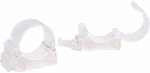 Nanlite Pavotube Transparent Polycarbonate Clip and Mini Ball Head with Hot Shoe Adapter and 1/4''-20 Mount