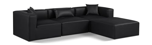 Cube Modular Sectional in Black