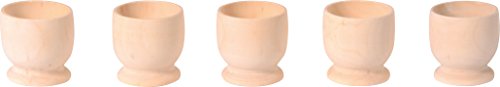 Preisvergleich Produktbild EDUPLAY eduplay210236 Eierbecher aus Holz Set (10)