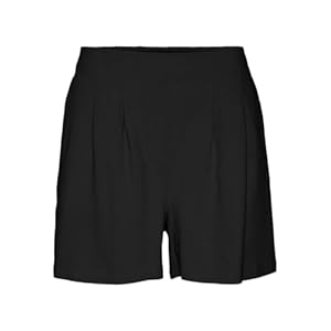 VERO MODA Damen Vmjesmilo Hw WVN Ga Noos Shorts