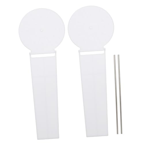 Abaodam 2pcs Equatorial Sundial Clock Creative DIY Scientific Measurer for Learning and Observation Ancient Shadow Clock Model for Boys and Girls and Teachers