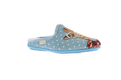 Pantoufle de luxe Grunland Belle Faye en feutre de laine fait pour durer