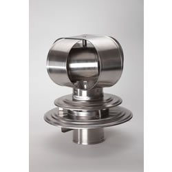 WindBeater for Air Insulated Chimney - 8" round inside flue liner"