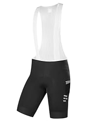 INBIKE Culotte Ciclismo Bibs Shorts Hombres Pantal...: 【Tejido de malla transpirable】:La espalda y las correas están hechas de tejido de malla. Absorción de humedad y secado rápido, con buena función de disipación de calor físico. 【Fuerte correa elástica en la espalda】: Las correas de malla transpirable ...