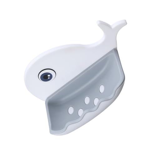 Jaboneras Plato for Baño Cocina y Bañera Fácil Instalación No Requiere Taladrar Nuevos artículos Esenciales para el hogar(White)