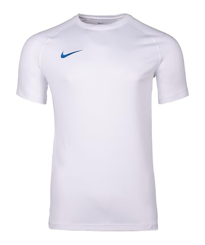 NIKE Dri-Fit Park Viii Kurzarm FuĂźballtrikot FĂĽr Herren, White/Royal Blue, HV8173-104, L