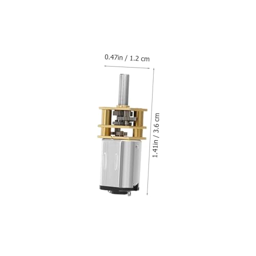 Micro moteur électrique à boîte de vitesse DC compact 6u