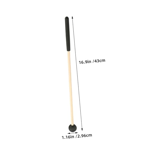 2 baquetas para percusión con mango de madera miniatura 2
