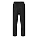 FQZWONG Straight Leg Sweatpants for Men Casual Solid Knitted Joggers Elastic Drawstring Jogging Pants Lightweight Trousers（1-Black,X-Large
