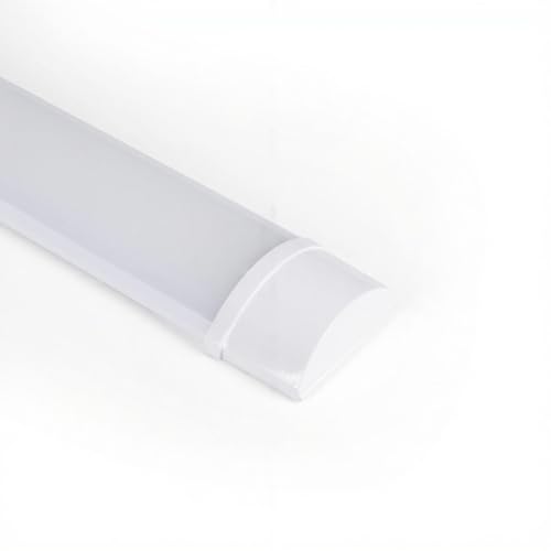 BARCELONA LED - Luminaria Lineal LED 45W, 150 cm, IP20 - Alta Potencia, Luminosa, Ideal para Sustituir Tubos Fluorescentes, Fácil Instalación en Techo y Pared, Blanco Neutro (4000K) y Frío (6500K)