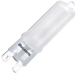 10 Pack 40 Watt GU9 Base 120 Volt 2800K 2000 Hour Frost Halogen Lightbulb