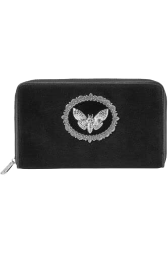 Killstar Enchanted Tales Wallet Moth Gothic Cameo Alternative Grunge