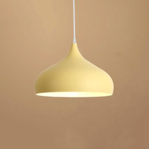 SYAXVOM Lampadario a Sospensione Moderno in Metallo, Elegante e Personalizzato, con Montaggio Semi-Incasso e Cavo Regolabile, Perfetto per illuminare Camera da Letto e Comodino.