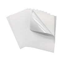 25 Din A4 Selbstklebendes Vinyl Aufkleberpapier Weiß Glänzend – Ansicht 8