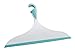 WENKO Raclette de douche, raclette salle de bain, avec crochet de suspension, XL, L34 cm, Loano, Turquoise