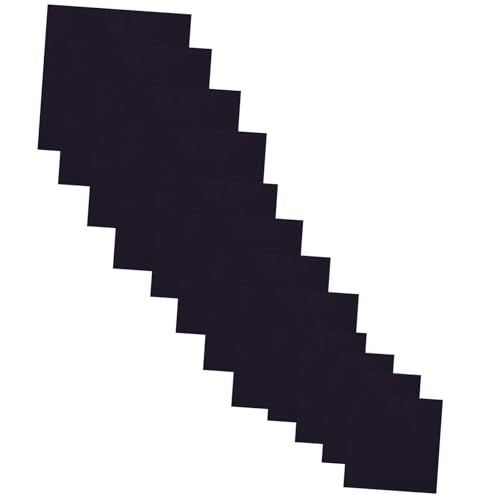 SOIMISS 12 Blatt Dunkle Stoffquadrate