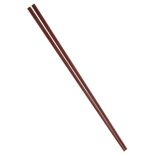 Veemoon Palillos Largos para Olla Caliente de Madera de Sándalo Rojo sin Pintura 32 CM Reutilizables y Pulidos para Freír y Cocinar en Casa Utensilios de Cocina Resistentes y Cómodos