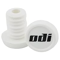 F26 Odi Stunt-Scooter BMX Dirt Trick Tret Freestyle Roller Longneck Barends Lenkerstopfen (Ersatz Barends (2X) Weiss)