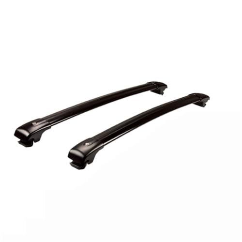 Barres de toit transversales verrouillables noires Benz GL X164 2006-2012