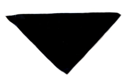 Biker Face Mask Solid Black Bandana