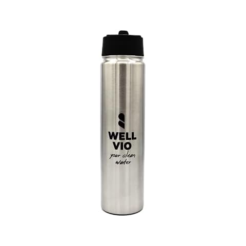 WELLVIO Viobottle | Edelstahl Filterflasche Cover