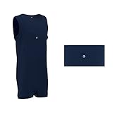 Kaycey Sleeveless Popper Vest with Tube Access For People with Special Needs, Adaptive Bodysuit Romper, Snap Closure, Cotton